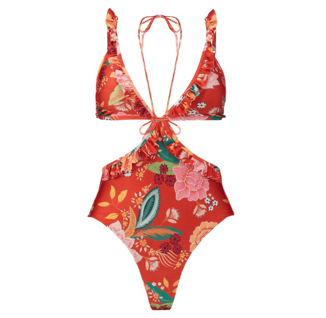 Angra - Floral - Just Beachy Bikinis